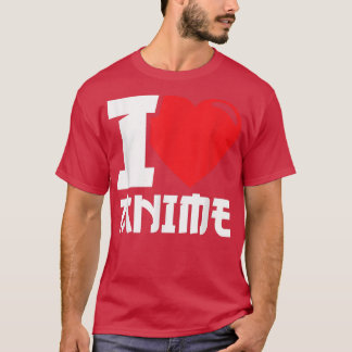 Camiseta I Heart Anime - I Love Anime T-Shirt