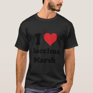 Camiseta I Heart Bacchus Marsh Love Australia Aussie