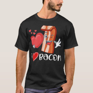 Camiseta I Heart Bacon