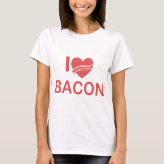 Camiseta I Heart Bacon