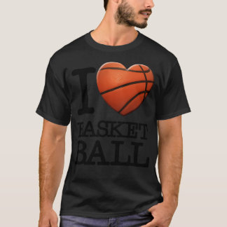 Camiseta I Heart Basketball