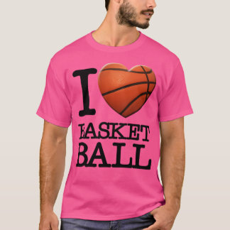 Camiseta I Heart Basketball
