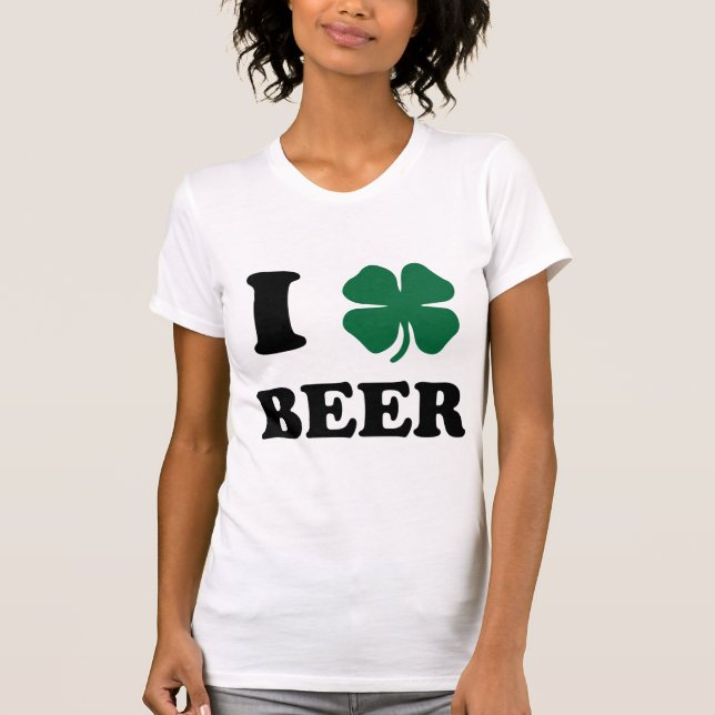 Camiseta I Heart Beer (Anverso)