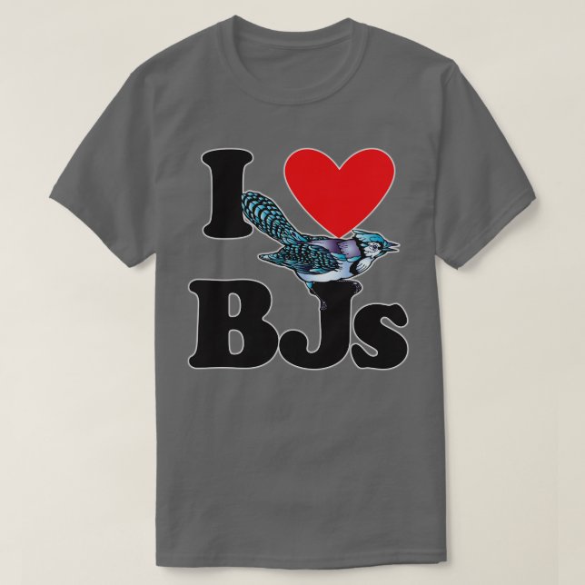 Camiseta I Heart BJs (Diseño del anverso)