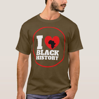 Camiseta I Heart Black History 15