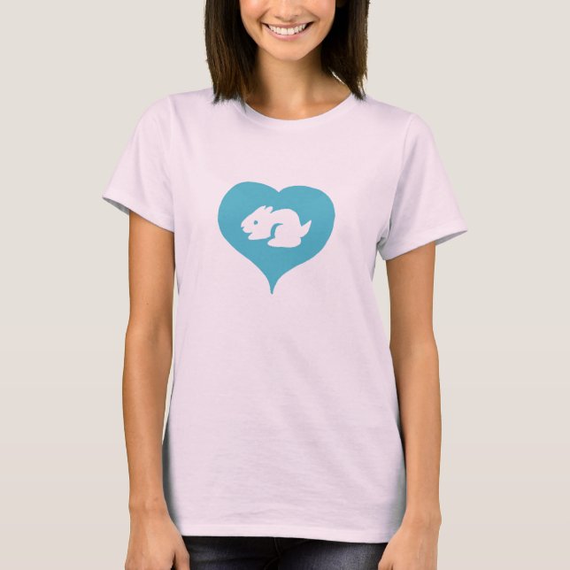 Camiseta I Heart Bunnies Tee (Anverso)