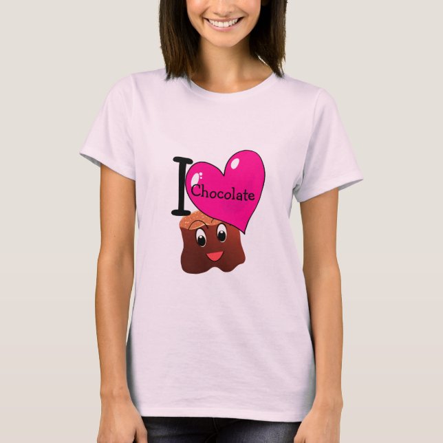 Camiseta I Heart Chocolates (Anverso)
