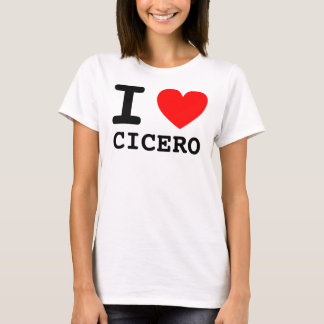 Camiseta I Heart CICERO