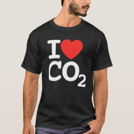 Camiseta I Heart CO2 - Me encanta el dióxido de carbono Uni