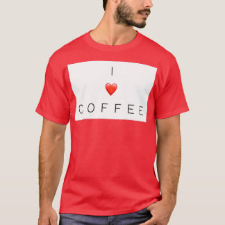 Camiseta I heart Coffee