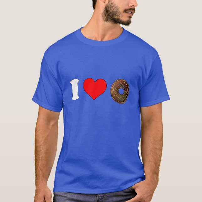 Camiseta I Heart Donuts (Anverso)