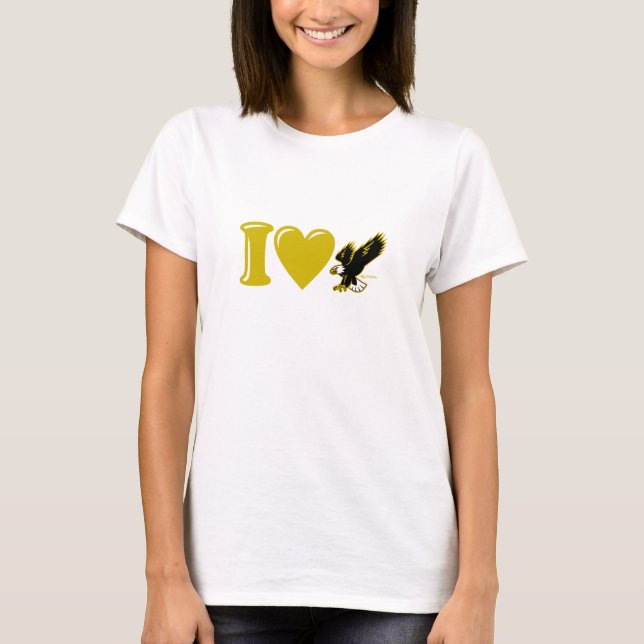 Camiseta "I Heart Eagles" (Anverso)