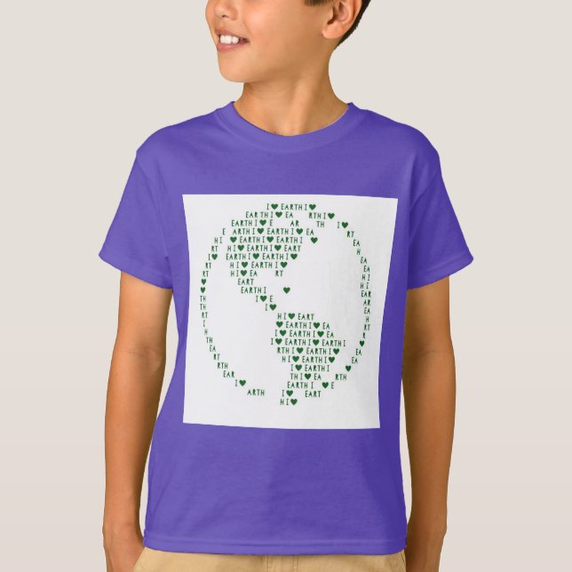 Camiseta I Heart Earth (Anverso)