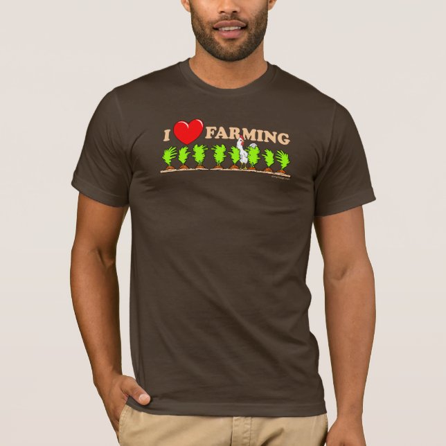 Camiseta I Heart Farming (Anverso)