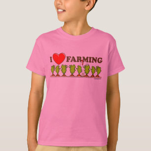 Camiseta I Heart Farming