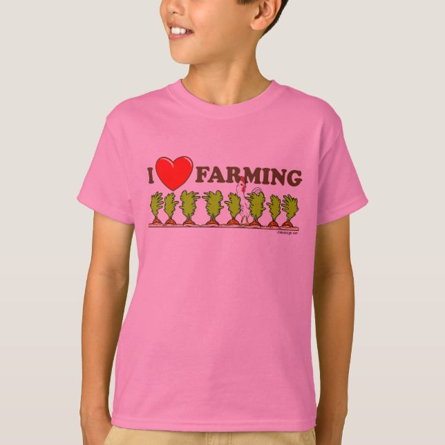 Camiseta I Heart Farming (Anverso)