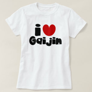Camiseta i heart Gaijin
