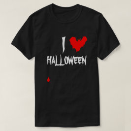 Camiseta I Heart Halloween Funny personalizable único