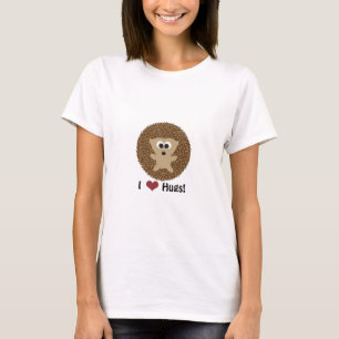 Camiseta I Heart Hugs Hedgehog