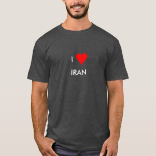 Camiseta i heart iran