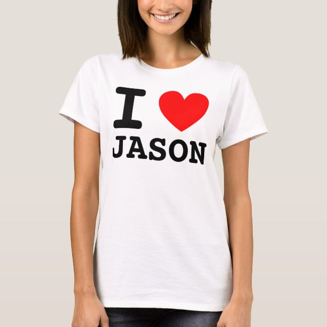 Camiseta I Heart Jason Shirt (Anverso)