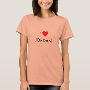 Camiseta i heart jordan