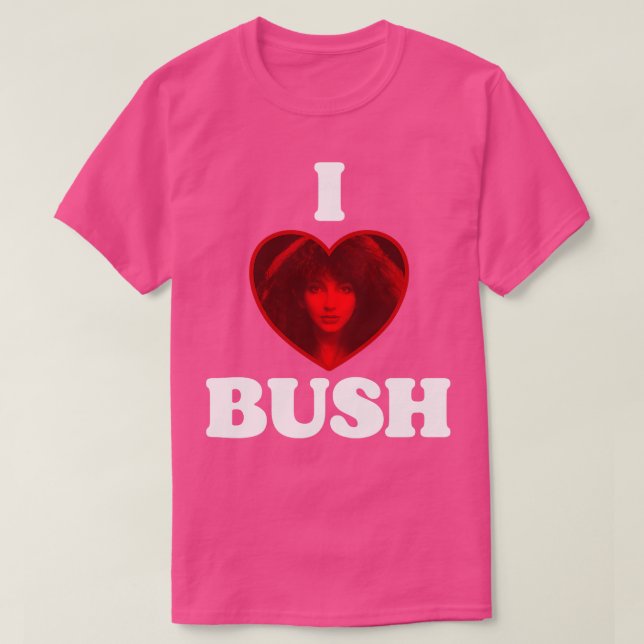 Camiseta I Heart Kate Bush 1 (Diseño del anverso)