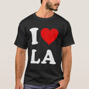 Camiseta I Heart La Souvenir I Love Los Angeles