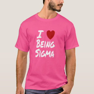 Camiseta I Heart (Love) Being Sigma Loner Meme Introvert In