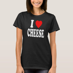 Camiseta I Heart (Love) Cheese Low-Carb Keto Premium