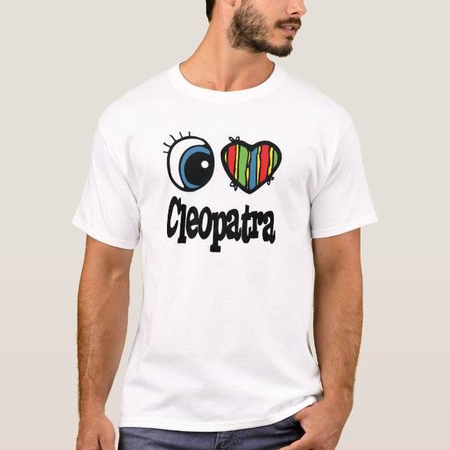 Camiseta I Heart (Love) Cleopatra (Anverso)