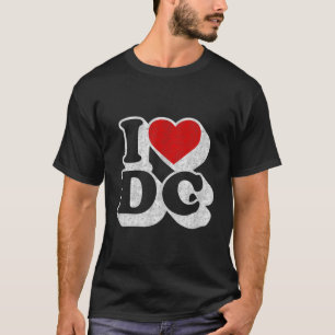 Camiseta I Heart Love DC Washington DC Tshirt Souvenir Gif