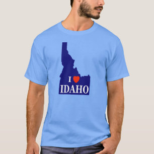 Camiseta I Heart (Love) Idaho