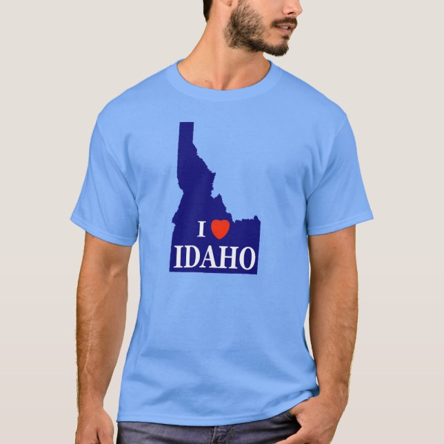 Camiseta I Heart (Love) Idaho (Anverso)