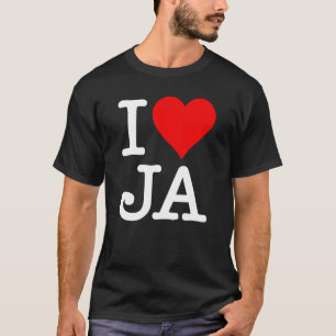 Camiseta I Heart Love Ja 2