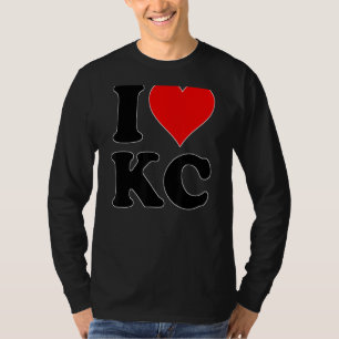 Camiseta I Heart Love Kansas City Kc Missouri