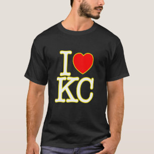 Camiseta I Heart Love KC Kansas City