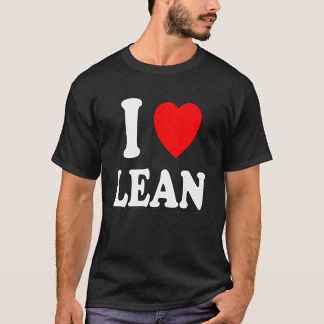 Camiseta I Heart Love Lean (Anverso)