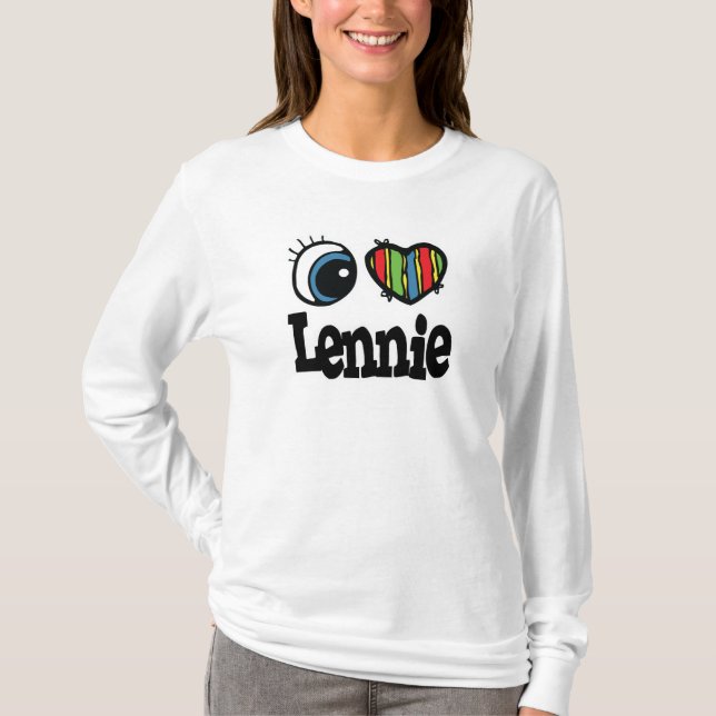 Camiseta I Heart (Love) Lennie (Anverso)