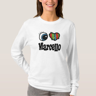 Camiseta I Heart (Love) Marcello