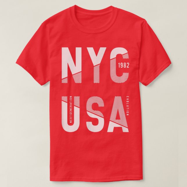 Camiseta I Heart Love, New York City Nyc Classic Font T-shi (Diseño del anverso)