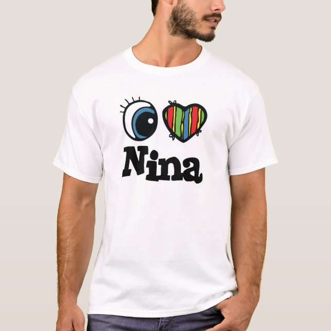 Camiseta I Heart (Love) Nina (Anverso)