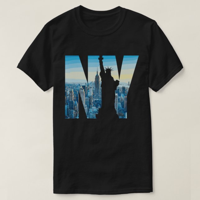 Camiseta I Heart Love NY New York City NYC Classic Font (Diseño del anverso)