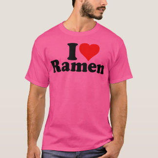Camiseta I Heart Love Ramen Japoneses Noodles 432