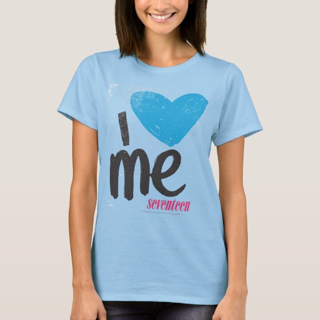 Camiseta I Heart Me Aqua (Anverso)