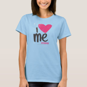 Camiseta I Heart Me Magenta