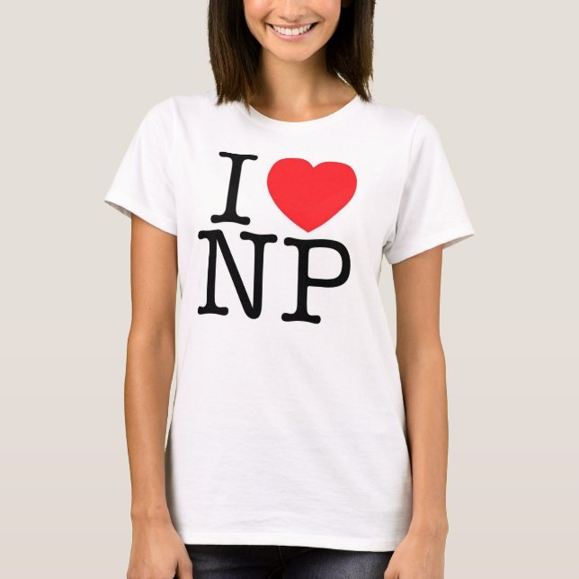 CAMISETA I *HEART* NP (Anverso)