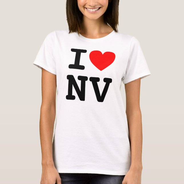 Camiseta I Heart NV Shirt (Anverso)