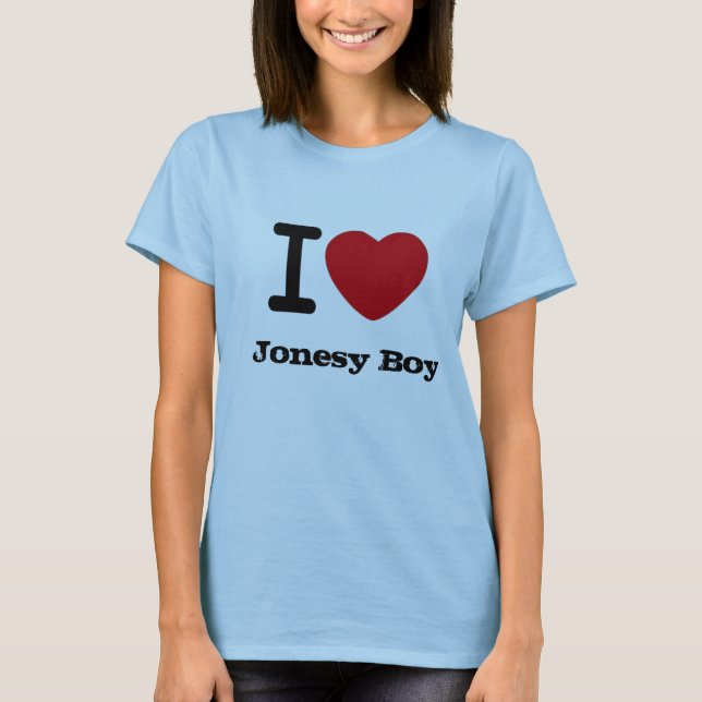 Camiseta i_heart_ny, muchacho de Jonesy (Anverso)