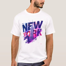 Camiseta I Heart NYC" T-shirt - Casual New York City Urban 